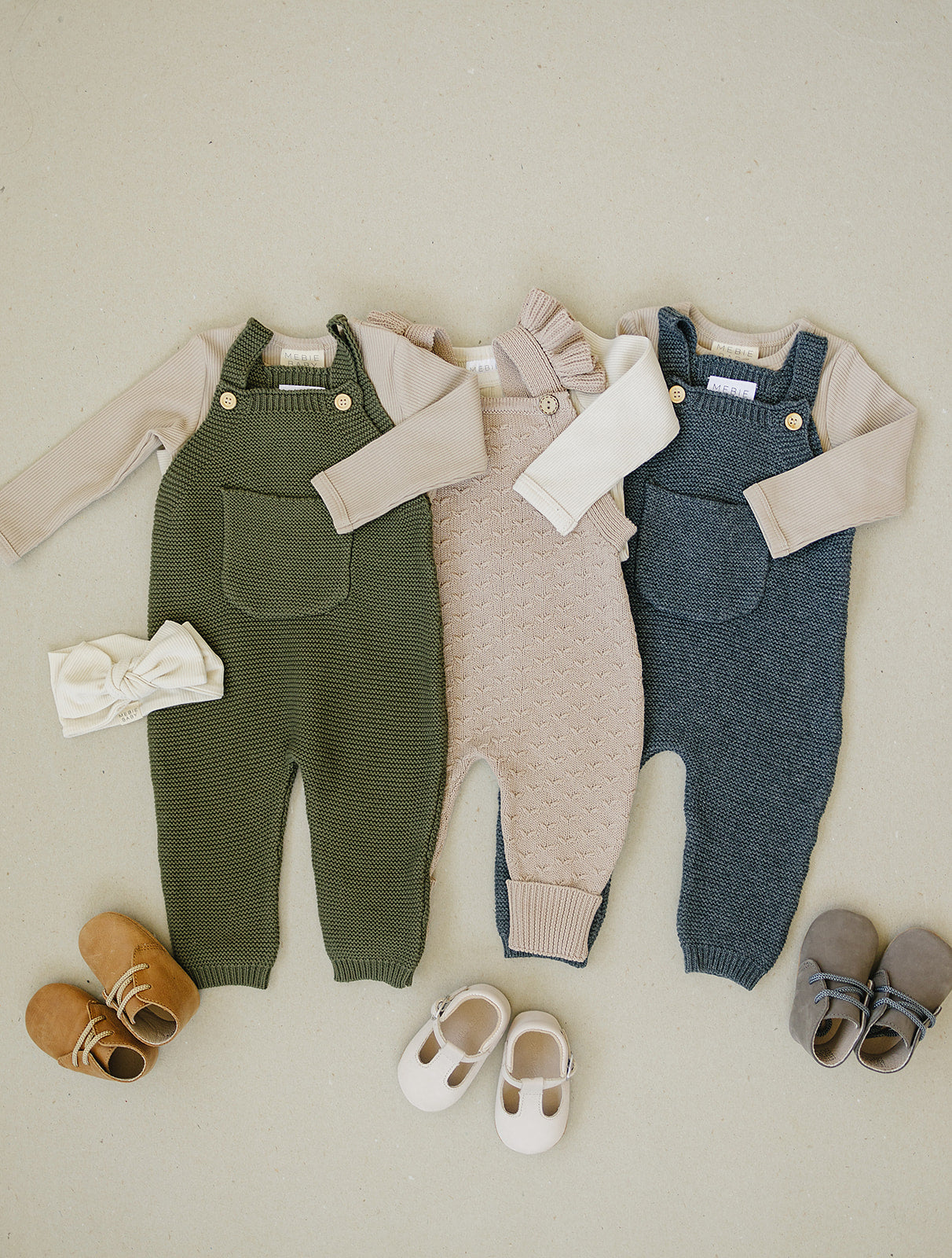 The Maxx Olive Knit Overalls
